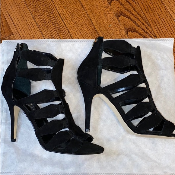 Ivanka Trump strappy, suede, never worn heels - Picture 5 of 7